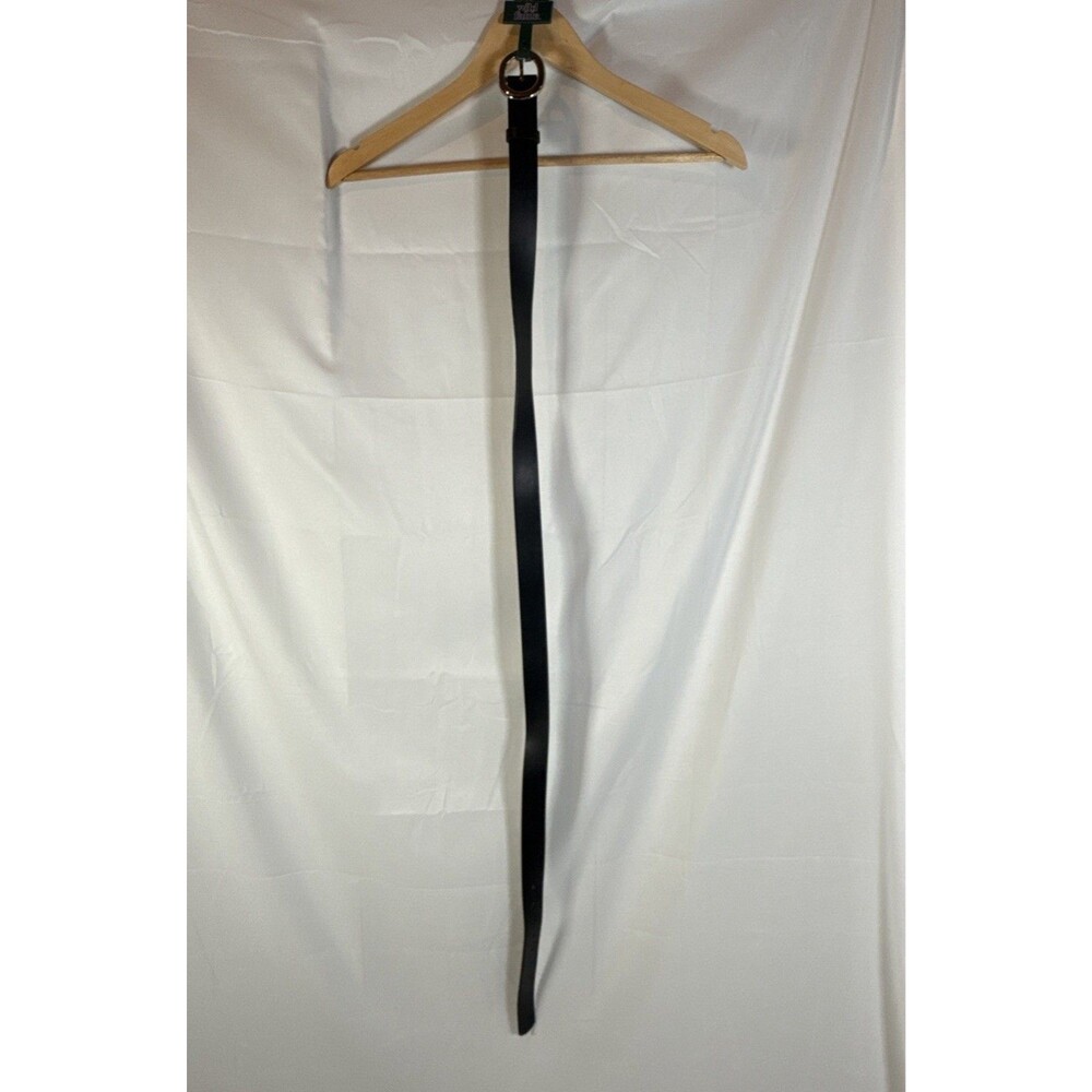 Wild Fable Women's Puffed Buckle Black Belt Size X-Large Adjustable Waistband